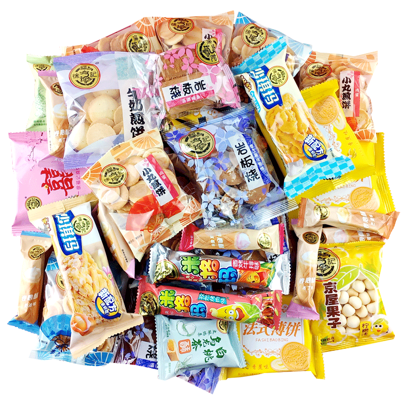 徐福记混合口味糕点饼干 办公室与家庭的休闲美味之选